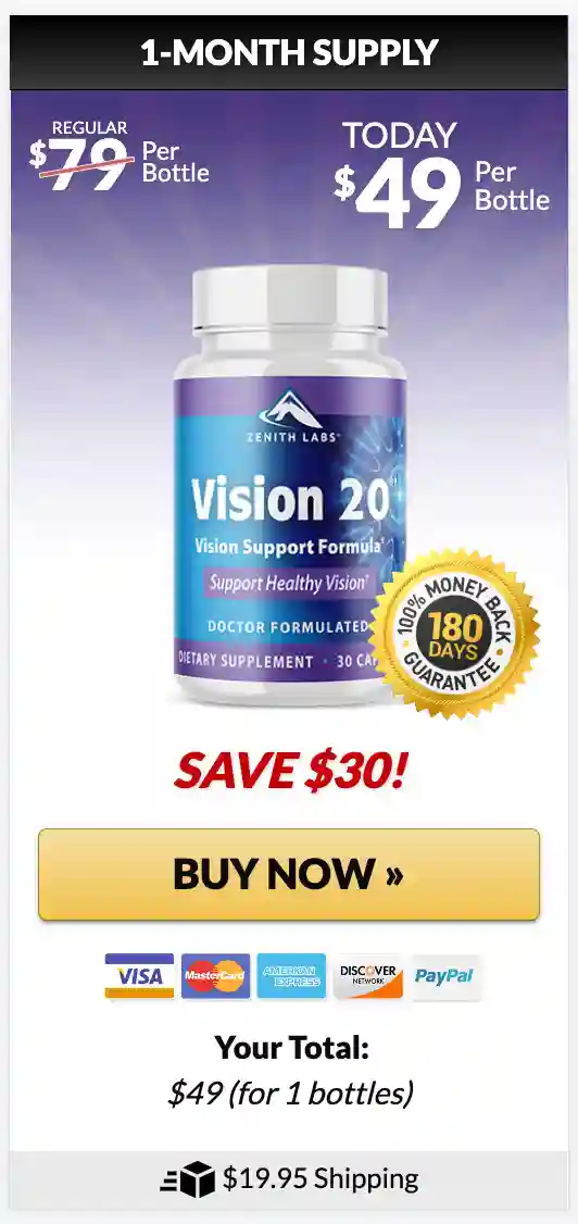 vision 20 one bottle pack